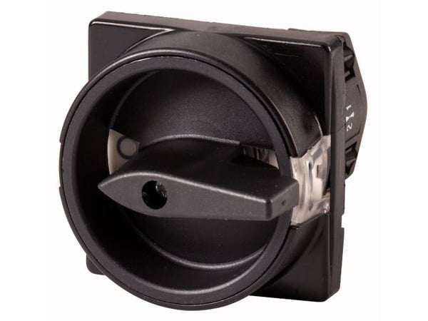 Eaton TM-1-8291/E/SVB-SW, Vipukytkin, 2P, Musta, IP65, 48 mm, 48 mm