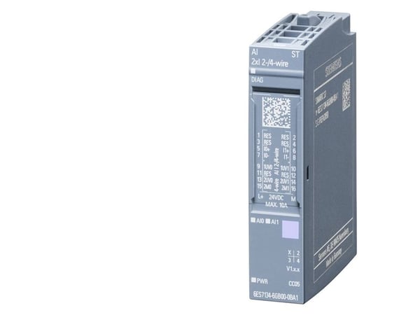 Siemens 6ES7134-6GB00-0BA1, Analoginen, Järjestelmän virta, Monivärinen, 40 g, 65 mm, 23 mm