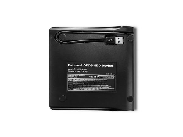 Qoltec - Tallennuspaketti - SATA - USB 3.0 - musta
