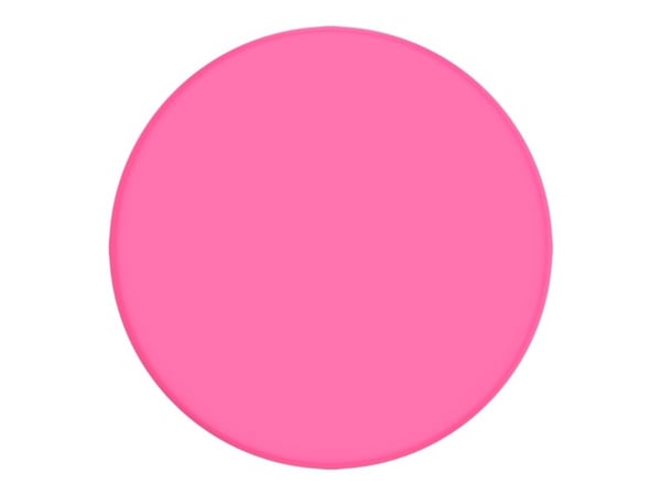 PopSockets PopGrip - Fingergrep/stativ for mobiltelefon - neonrosa