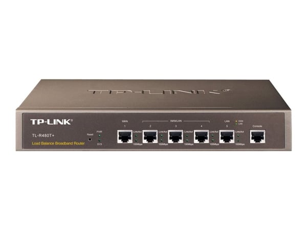 TP-Link TL-R480T+, Ethernet WAN, Nopea Ethernet, Musta