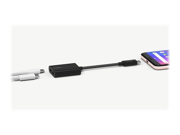 Belkin F7U081BTBLK, Sisätila, USB, Musta