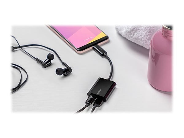 Belkin F7U081BTBLK, Sisätila, USB, Musta