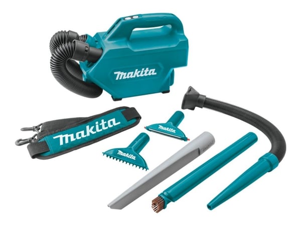 Makita CL121DSA - Støvsuger - kanister - pose - 1 batteri