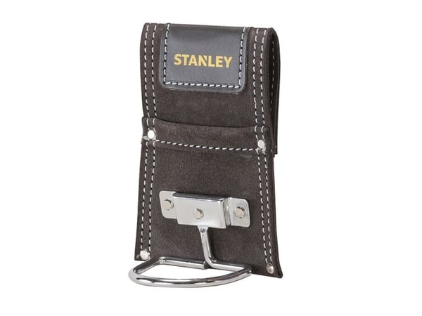 Stanley STST1-80117, Verktygshållare med krokar, Hammare, Läder, Stål, Brun, Stål, 117 mm, 162 mm