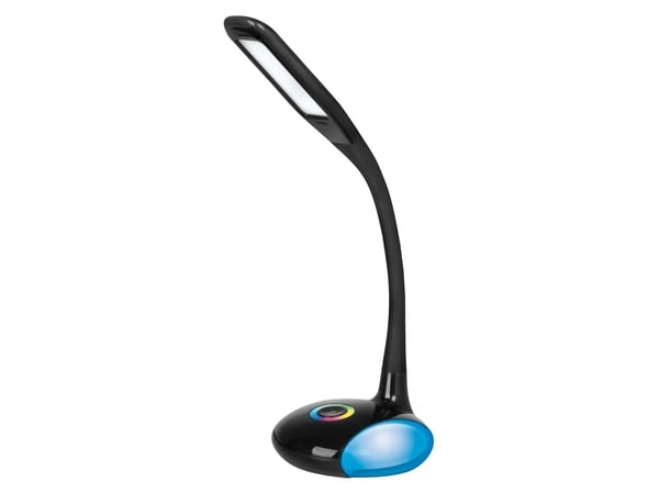 Activejet Lampka biurkowa LED AJE-VENUS RGB Black, Svart, Plast, Sovrum, Barnrum, Universal, Modern, CE, RoHS, ISO 9001, ISO 14001, Glödlampan/-lam...