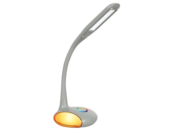 Activejet Lampka biurkowa LED AJE-VENUS RGB Grey, Grå, Plast, Soverom, Barnerom, Universell, Moderne, CE, RoHS, ISO 9001, ISO 14001, Ikke-utskiftba...
