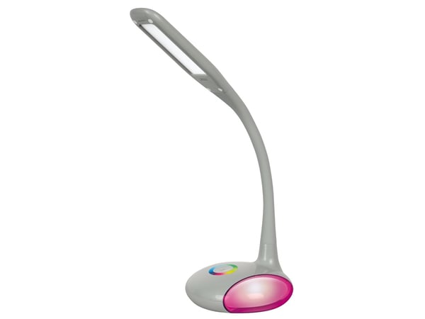 Activejet Lampka biurkowa LED AJE-VENUS RGB Grey, Grå, Plast, Soverom, Barnerom, Universell, Moderne, CE, RoHS, ISO 9001, ISO 14001, Ikke-utskiftba...
