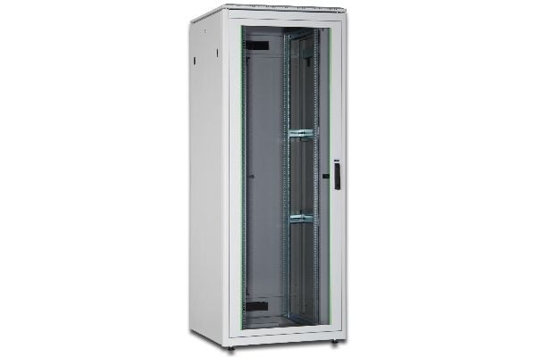 Digitus Unique DN-19 42U-8/8-1 - Rack skap - lysegrå, RAL 7035 - 42U - 19"