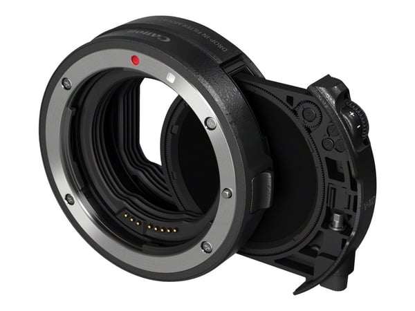 Canon Drop-in Filter Mount Adapter - Med Drop-in Circular Polarizing Filter A - objektivadapter Canon EF - Canon EOS R - for EOS R