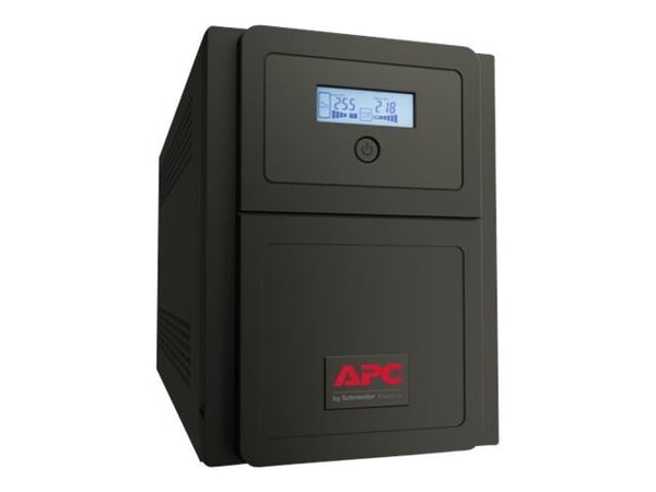 APC Easy UPS SMV SMV1000CAI - UPS - AC 220/230/240 V - 700 watt - 1000 VA - 2 x batteri - 7 Ah - 7 Ah - USB, RS-232 - utgangskontakter: 6