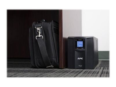 APC Smart-UPS SMC1000IC - UPS - AC 220/230/240 V - 600 watt - 1000 VA - USB - utgangskontakter: 8 - svart