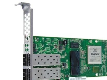 QLogic Dual Port 10GbE SFP+ Embedded VFA - Nettverksadapter - Advanced Mezzanine Card (AMC) - 10GbE - 2 porter - for System x3550 M4; x3650 M4; x36...