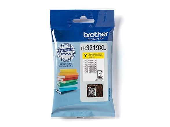 Brother LC3259XLYP, 5000 sidor, Gul, 1 styck