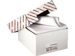 Emerson 1-ply paper for dot matrix printers 240x6 "4000 sheets (240106b060e)