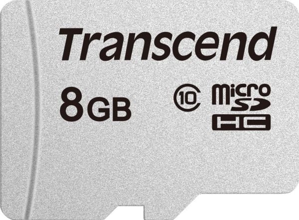 Transcend 300S - Flashminnekort - 8 GB - Class 10 - microSDHC