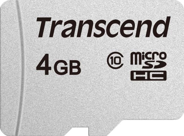Transcend 300S - Flashminnekort - 4 GB - Class 10 - microSDHC