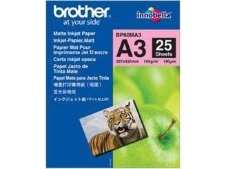 Brother BP - Matt - A3 (297 x 420 mm) - 145 g/m² - 25 ark papper - för Brother HL-J6000, MFC-J2340, J3540, J3940, J5340, J5630, J6583, J6983, J6995...