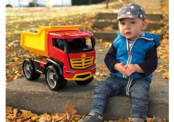 Lena GIGA TRUCKS Dump truck Titan, Truck, 3 år, Plast, Flerfarget