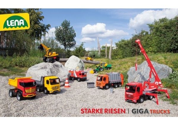Lena GIGA TRUCKS Dump truck Titan, Truck, 3 år, Plast, Flerfarget