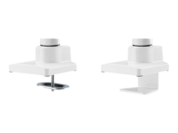 Neomounts NM-D775PLUS - Monteringssett - full bevegelse - for LCD-skjerm - aluminium - hvit - skjermstørrelse: 10"-49" - klemmemonterbar, malje, sk...
