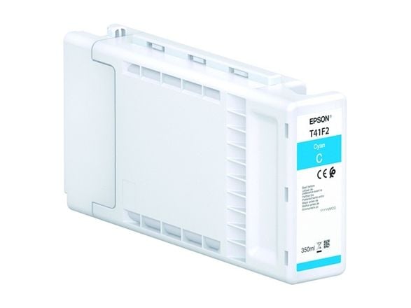 Epson Singlepack UltraChrome XD2 T41F240 Cyan 350ml, Syaani, 350 ml, 1 kpl