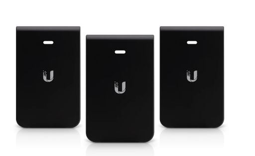 Ubiquiti - Deksel for nettverksenhet - front - svart (en pakke 3) - for UniFi UAP-IW-HD