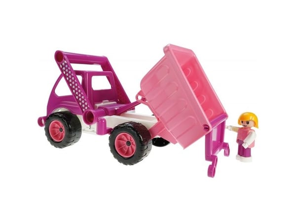 Lena PvH Princess, lastebil, innendørs/utendørs, 2 år, Rosa