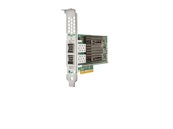 HPE StoreFabric SN1610Q Dual Port - Vertbussadapter - PCIe 4.0 x8 lav profil - 32Gb Fibre Channel x 2 - for ProLiant DL325 Gen10, DL345 Gen10, DX36...
