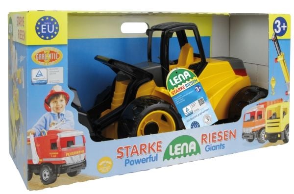 Lena GIGA TRUCKS Earth mover Pro, Gravemaskin, Earth mover, 3 år, Sort, Gult