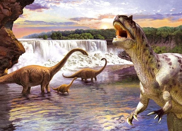 Castorland Puzzle Diplodocus 260 brikker (26999)
