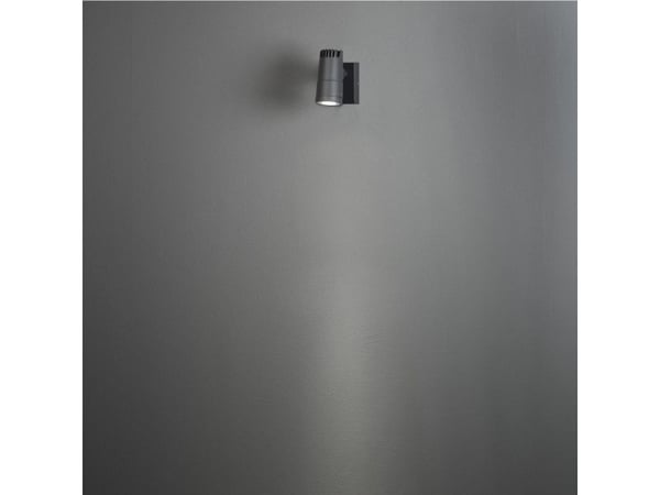 Konstsmide 7861-370, Antracitt, Grå, Aluminium, IP54, 1 pære(r), 30000 t, 3000 K