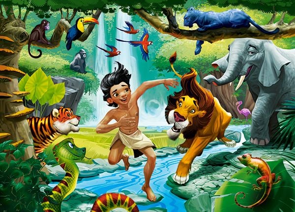 Castorland Jungle Book 120 pcs, 120 stykker, Tegneserier, 6 år