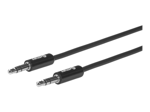 eSTUFF - Audiokapel - mini-phone stereo 3.5 mm han til mini-phone stereo 3.5 mm han - 50 cm - lajittelu