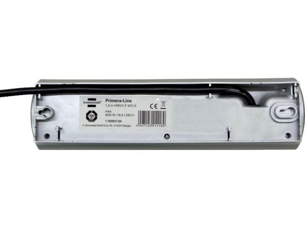 Brennenstuhl 1153304120, 10 AC-utganger, Sort, IP20, 2 m, 760 g, 500 mm