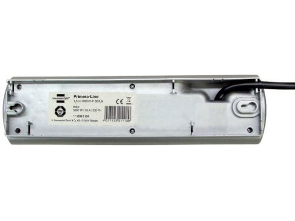 Brennenstuhl 1153304120, 10 AC-utganger, Sort, IP20, 2 m, 760 g, 500 mm