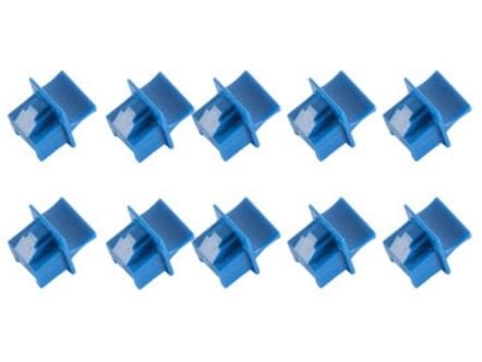 shiverpeaks BS08-01023-10, RJ-45, Plast, Blå, 10 stykker