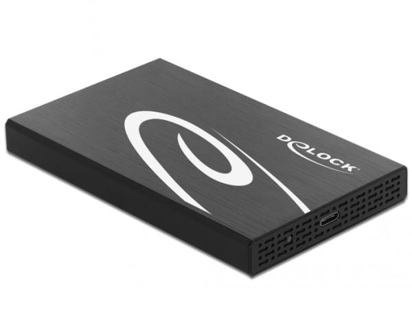 Delock External Enclosure for 2.5" SATA HDD / SSD with SuperSpeed USB 10 Gbps (USB 3.1 Gen 2) - Drevkabinett - 2.5" - SATA 6Gb/s - USB 3.1 (Gen 2) ...