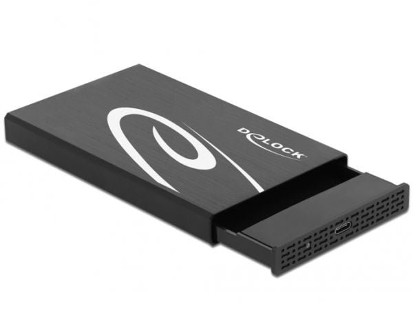 Delock External Enclosure for 2.5" SATA HDD / SSD with SuperSpeed USB 10 Gbps (USB 3.1 Gen 2) - Drevkabinett - 2.5" - SATA 6Gb/s - USB 3.1 (Gen 2) ...
