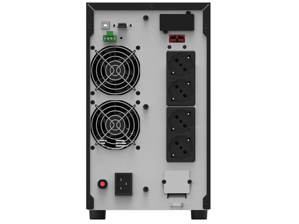 PowerWalker VFI 3000 AT - UPS - AC 80 - 300 V - 2700 watt - 3000 VA - 9 Ah - RS-232, USB - utgangskontakter: 5