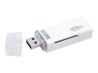 LogiLink CardReader USB 3.0 - Kortleser (SD, microSD, SDHC, microSDHC, SDXC, microSDXC) - USB 3.0