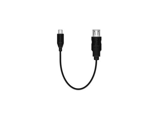 MediaRange MRCS168, 0,2 m, Micro-USB B, USB A, USB 2.0, Hankjønn/hunkjønn, Sort
