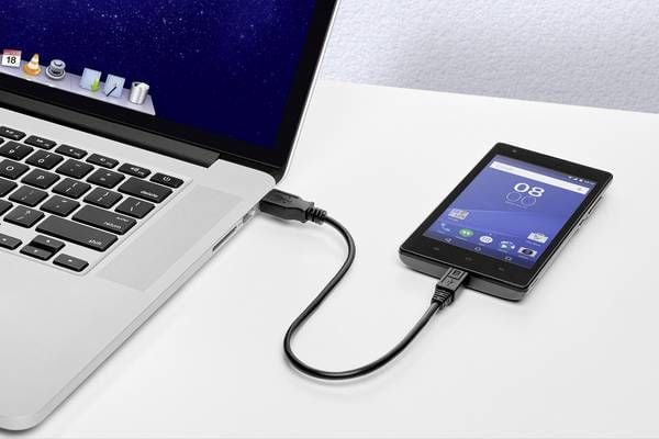 Renkforce RF-4463073, 0,15 m, USB A, Micro-USB B, USB 2.0, 480 Mbit/s, Lajittelu