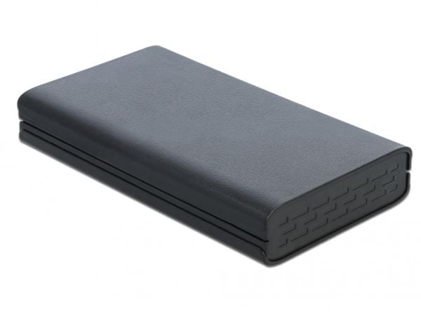 DeLOCK 42612, HDD-kotelo, 3.5", SATA, 5 Gbit/s, USB-liitettävyys, Musta