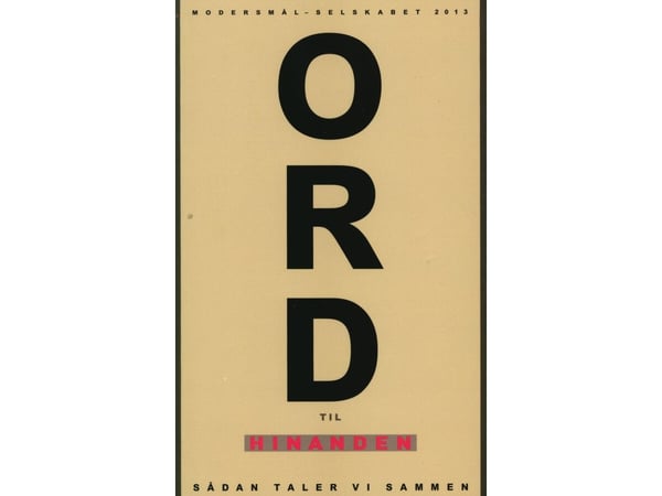 Ord till varandra | Marie Møller Kristensen, Kristian Tvilling, Pia Raug, Søren Ulrik Thomsen, Anne Kjærgaard, Anders Fogh Jensen, Jørgen Christian...