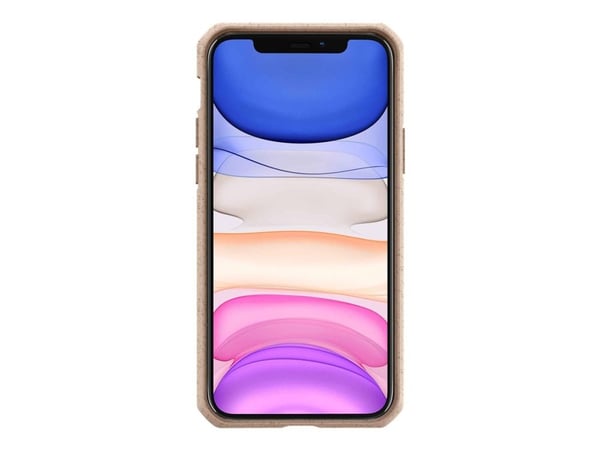 ITSKINS Feronia Bio - Baksidedeksel for mobiltelefon - bioplast - naturlig - for Apple iPhone 11, XR
