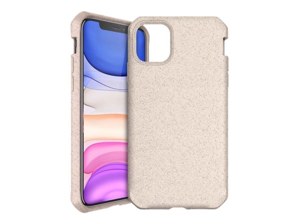 ITSKINS Feronia Bio - Baksidedeksel for mobiltelefon - bioplast - naturlig - for Apple iPhone 11, XR