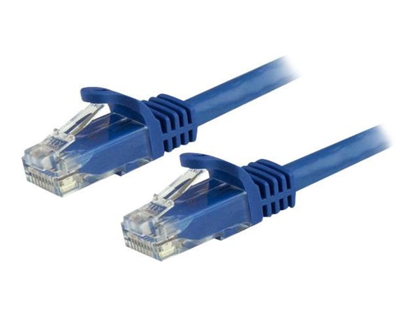 Startech 10m CAT6 Ethernet Cable, 10 Gigabit Snagless RJ45 650MHz 100W PoE Patch Cord, CAT 6 10GbE UTP Network Cable w/Strain Relief, Blue, Wiring ...