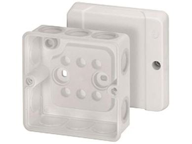HENSEL membrandosa 88×88 mm 2,5 mm² vit utan klämma