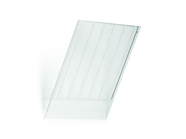 DURABLE FLEXIBOXX - Bokstödsfrontplatta - transparent